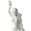 Marble sculpture for sale of Sea Goddess Rising in White Marble
