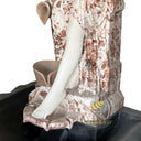 statue fountain in Red marble + White Marble + Black limestone - Image 6