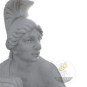 Marble Sculpture for Sale of White Marble Warrior and Youth