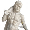 Garden Marble statue in Beige Travertine - Image 5