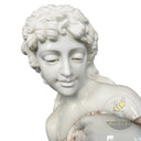 statue fountain in Red marble + White Marble + Black limestone - Image 7