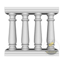 White Marble Stone Blaustrade For Sale