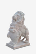 Custom Marble Lion Sculpture