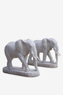 Buy Garden sculpture of a pair elephant