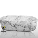 Deep freestanding tub