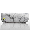 Deep freestanding tub