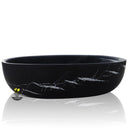 Black marble bathtubs