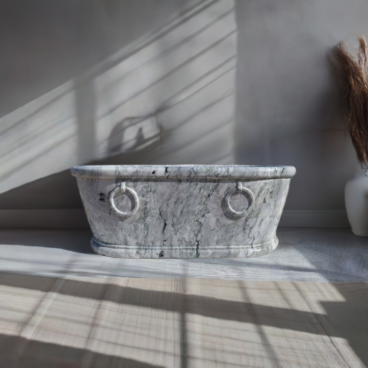 Stone bathtub Carrara