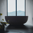Black marble bathtubs 72 inch stone tub