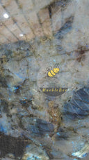 Labradorite Lemurian Blue Granite Slab in Labradorite Lemurian Blue Granite - Image 3