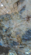 Labradorite Lemurian Blue Granite Slab in Labradorite Lemurian Blue Granite - Image 4