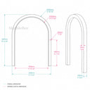 Marble door surround in Arabescato Orobico - Image 4