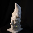 Maya Statue in white marble