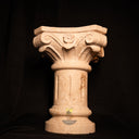 Colonnes architecturales en pierre travertin