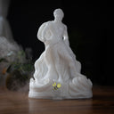 Statue of Neptune in White Marble