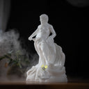 Statue of Neptune in White Marble