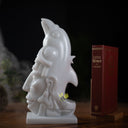 Maya Statue in white marble