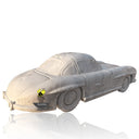 Black marble car model