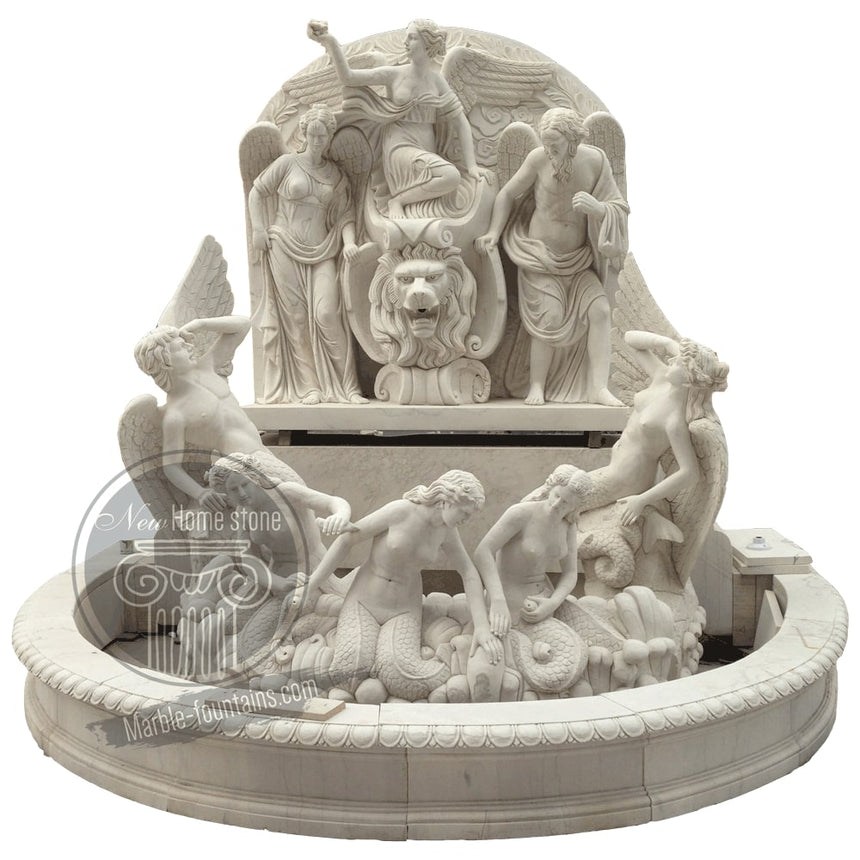 Customized marble fountain
