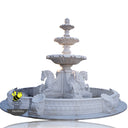 white horse water fountain