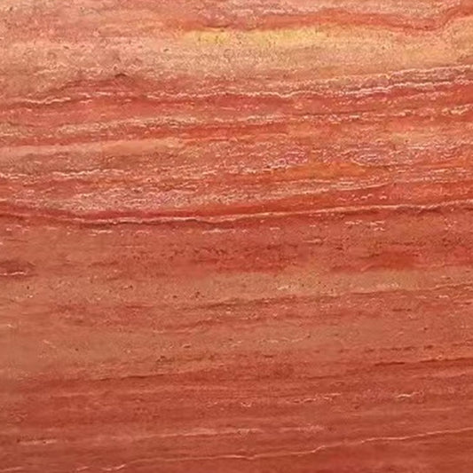 Red Travertine Marble Slab