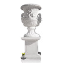 marble flower pot