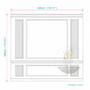 Carved marble wall panels in Arabescato Corchia Marble - Image 11
