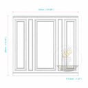 Carved Marble Wainscoting in Arabescato Corchia Marble - Image 11