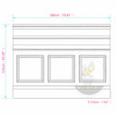marble wainscoting in Arabescato Corchia Marble - Image 11