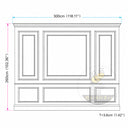 Carved Marble Wainscoting in Arabescato Corchia Marble - Image 11