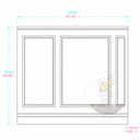 marble wainscoting in Arabescato Corchia Marble - Image 11