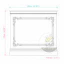 Carved Marble Wainscoting in Arabescato Corchia Marble - Image 11