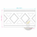 Carved marble wall panels in Arabescato Corchia Marble - Image 11