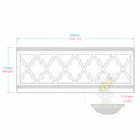 Ornamental Marble Wainscoting in Arabescato Corchia Marble - Image 11