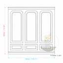Relief-Carved Marble Wall Panels in Arabescato Corchia Marble - Image 11