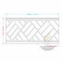 Carved marble wall panels in Arabescato Corchia Marble - Image 11