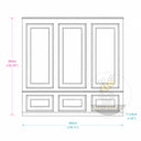 Carved Marble Wainscoting in Arabescato Corchia Marble - Image 11