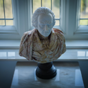 Hand carved Marble bust of Ludwig van Beethoven