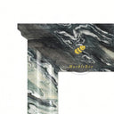 Marble fireplace in Italian Cipollino Ondulato - Image 7
