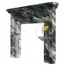 Marble fireplace in Italian Cipollino Ondulato - Image 8