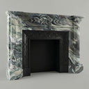 Marble fireplace in Italian Cipollino Ondulato - Image 1