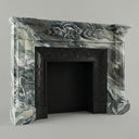Marble fireplace in Italian Cipollino Ondulato - Image 1