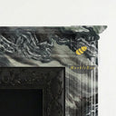 Marble fireplace in Italian Cipollino Ondulato - Image 3