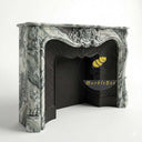 Marble fireplace in Italian Cipollino Ondulato - Image 7