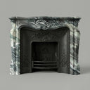 Marble fireplace in Italian Cipollino Ondulato - Image 1
