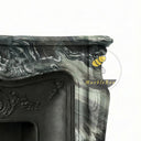 Marble fireplace in Italian Cipollino Ondulato - Image 7