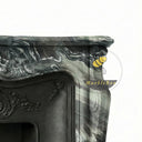 Marble fireplace in Italian Cipollino Ondulato - Image 7