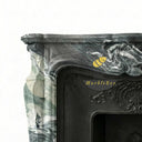 Marble fireplace in Italian Cipollino Ondulato - Image 8