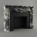Marble fireplace in Italian Cipollino Ondulato - Image 1