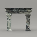 Marble fireplace in Italian Cipollino Ondulato - Image 1